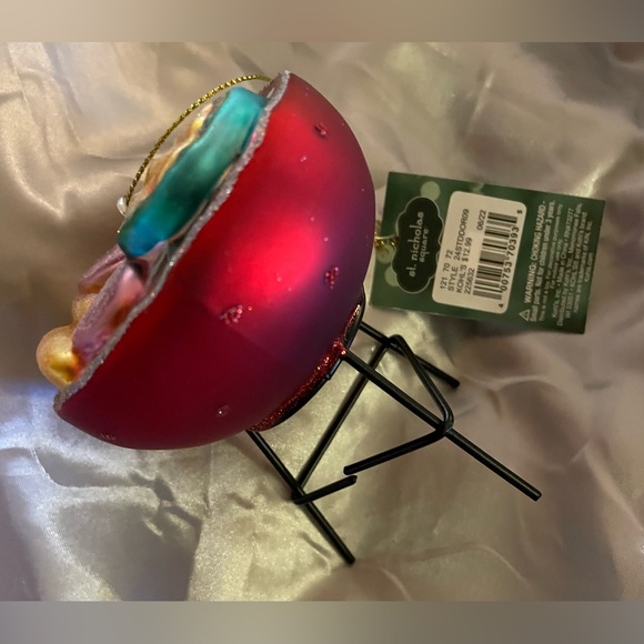 St. Nicholas Square Winter Chalet Collection Barbecue Grill Christmas Ornament - Picture 6 of 6